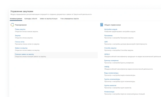 Веб интерфейс Directum Projects