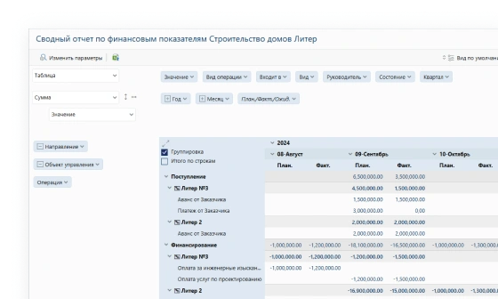 Веб интерфейс Directum Projects